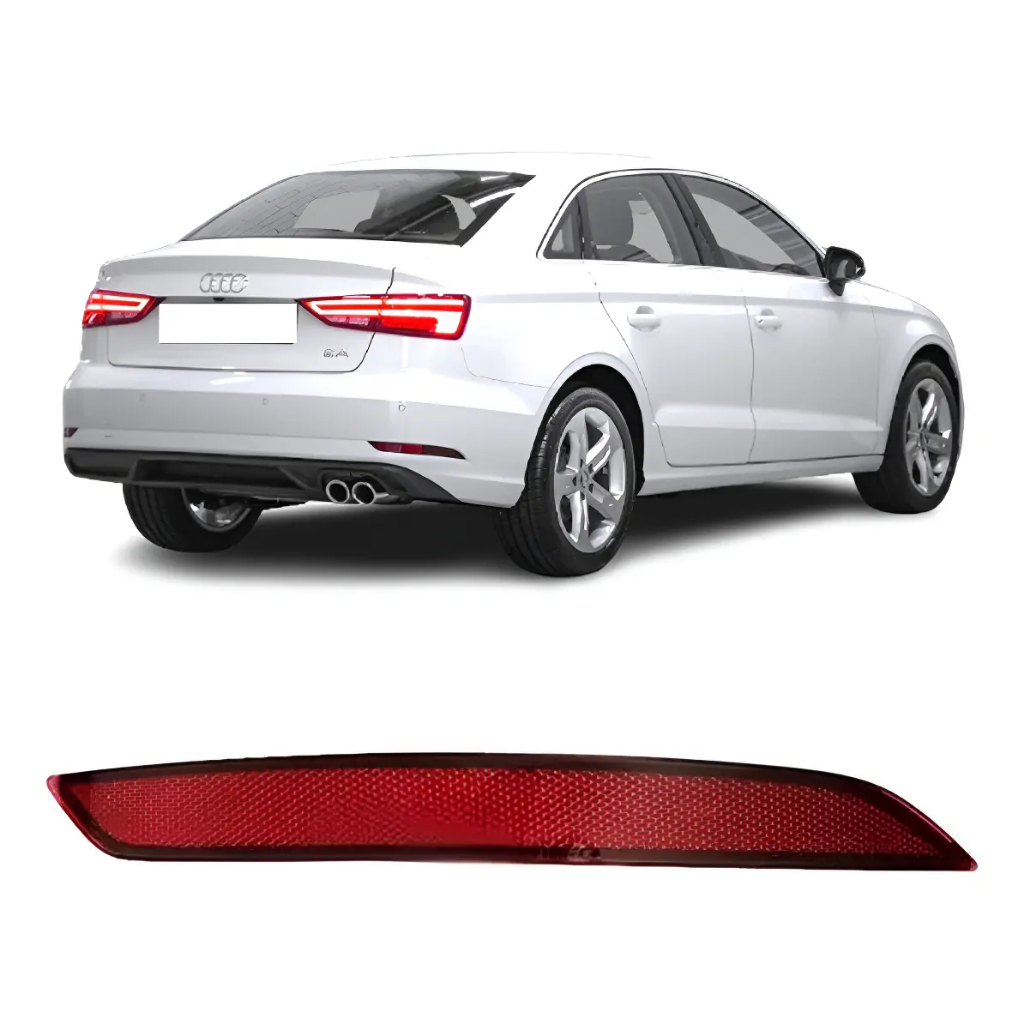 Lanterna Refletor Parachoque Traseiro Audi A3 Sedan 2017 18 2019 2020 Direito Passageiro 8VD945106C