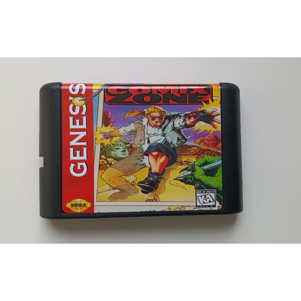 Cartucho Comix Zone Mega Drive Genesis
