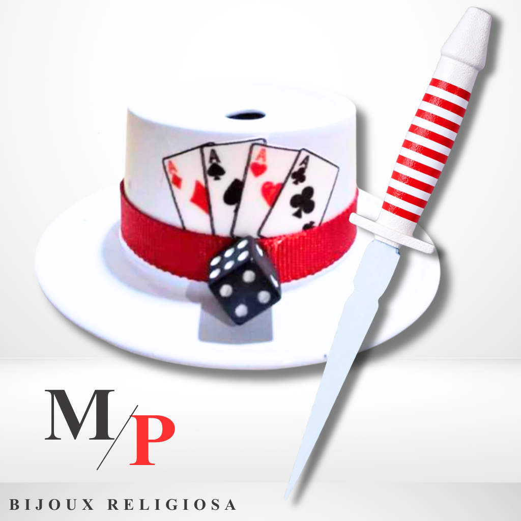 Ofertório Malandros Kit com Punhal rituais umbanda Candomblé