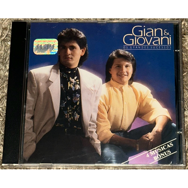 CD Gian E Giovani Os Grandes Sucessos De Gian E Giovani original lacrado 9765
