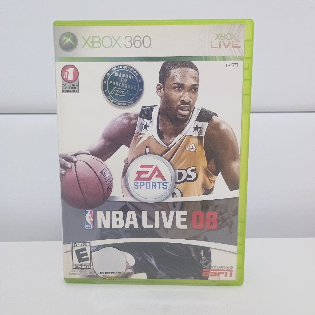 NBA LIVE- jogo de xbox 360 original mídia física