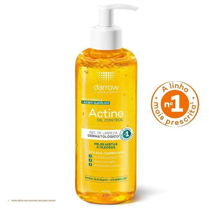 Darrow Actine Oil Control - Gel de Limpeza Facial 400g