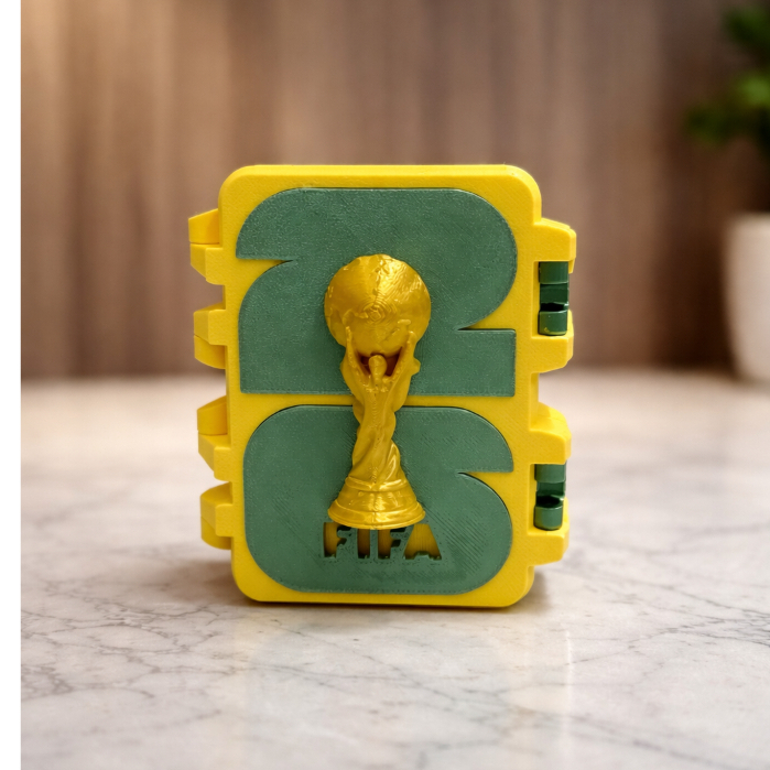 Organizador de Figurinhas Copa do Mundo 2026