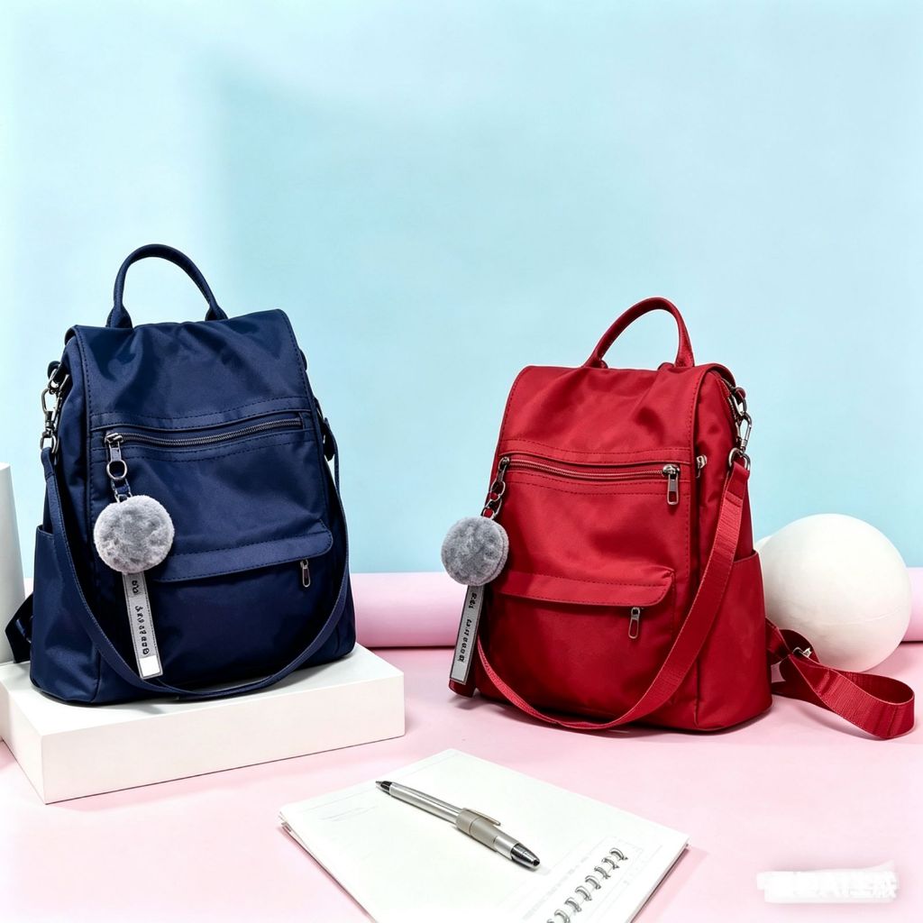 mochila feminina antifurto impermeável ultima moda 18012