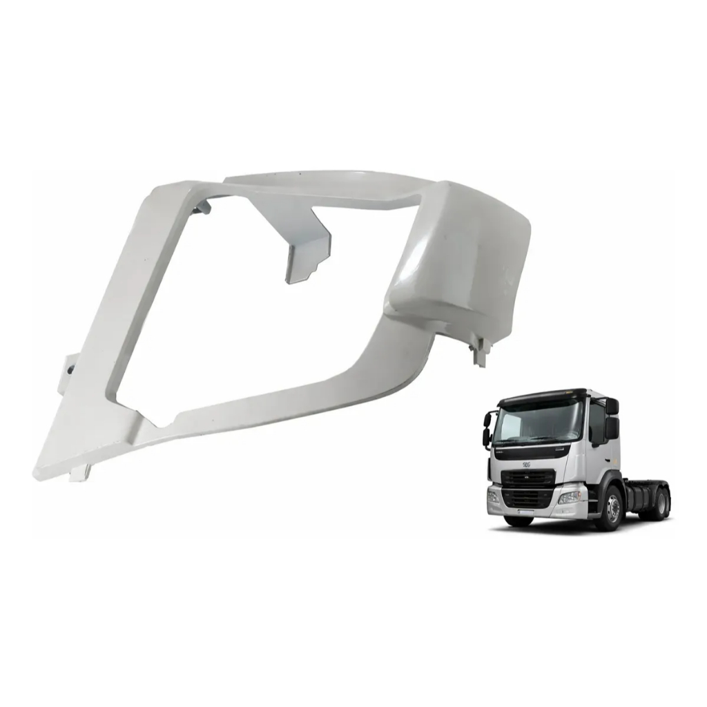 Moldura Farol Volvo Vm 270 330 310 Original Lado Esquerdo (Usado)