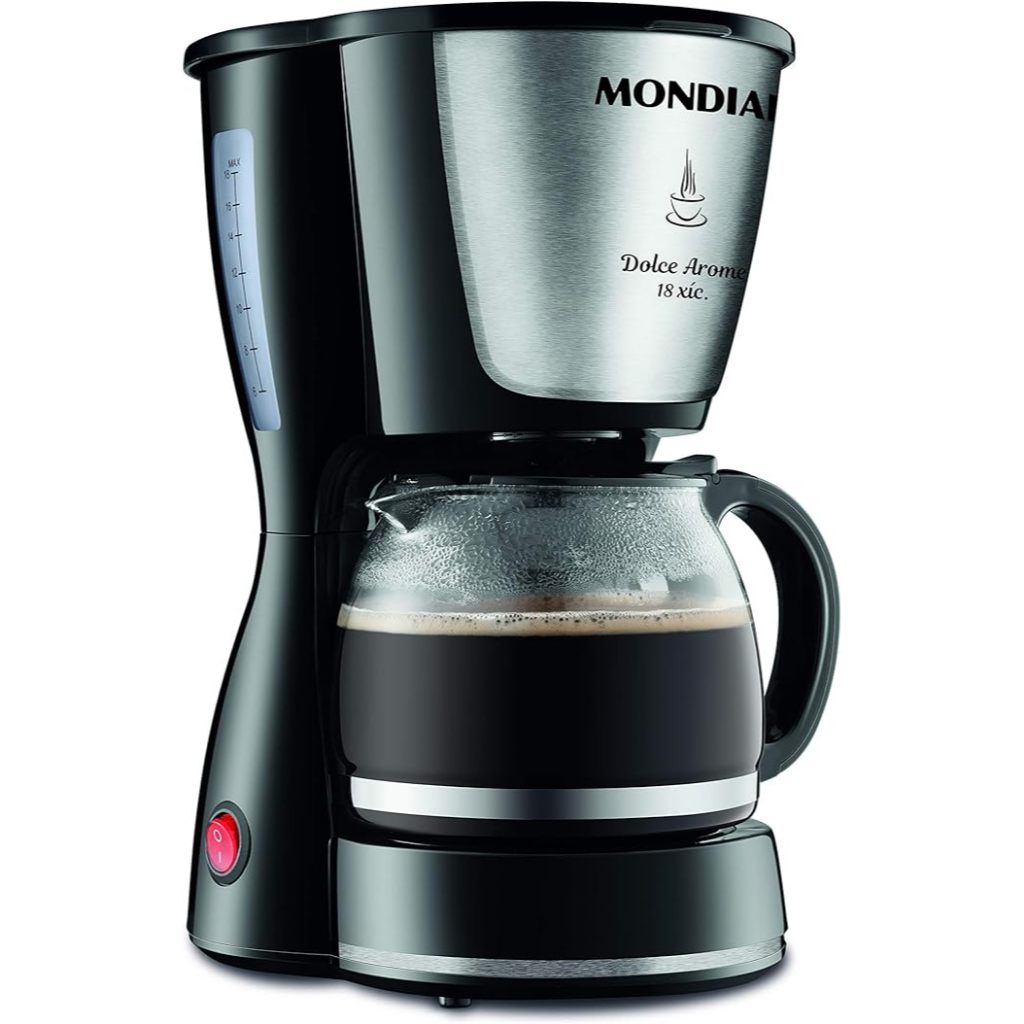 Cafeteira Elétrica, MONDIAL, Dolce Arome, Preto/Inox, 550W, 110V - C-30 18X