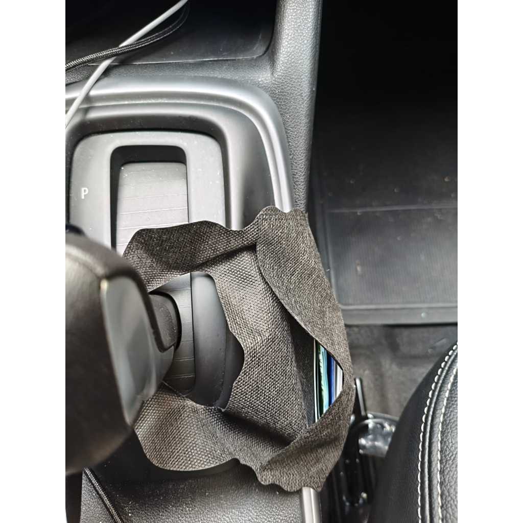 200 Sacolinhas Para Câmbio Lixocar Step Lixeira Automotiva TNT Cor Preta Reforçado Atacado Barato
