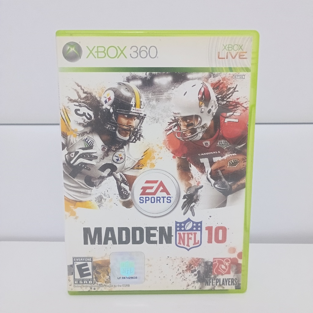 Madden 10- jogo de xbox 360 original mídia física