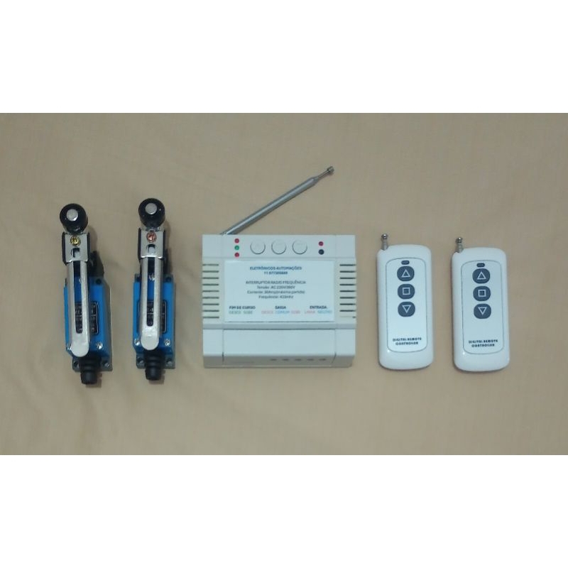 Interruptor 220v/380v controle remoto para elevador, guincho,talha, plataforma,etc...