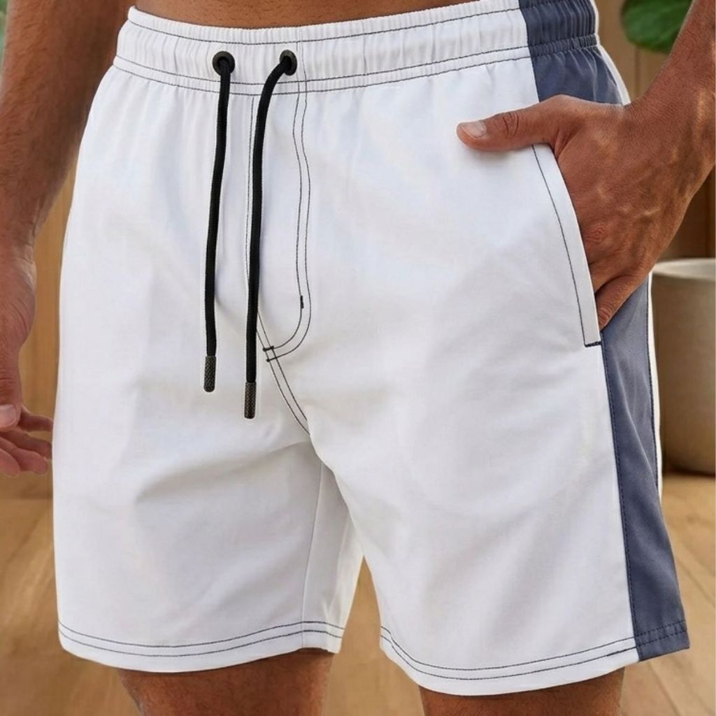 Bermuda Masculina Prata com Elastano Conforto e Estilo ParaTreino e Dia a Dia Envio Imediato