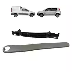 Puxador E Moldura Da Porta Fiorino E Uno Vivace Modelo Duas portas Ano 2011 2012 2013 2014 2015 2016 2017 2018 2019 2020