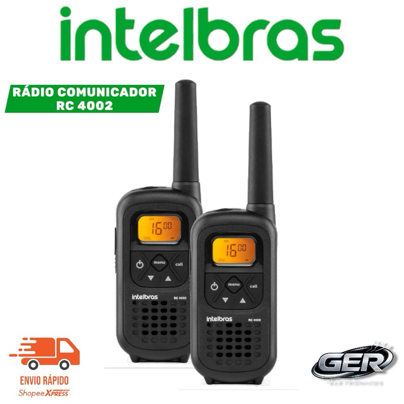 Rádio Comunicador Intelbras RC 4002