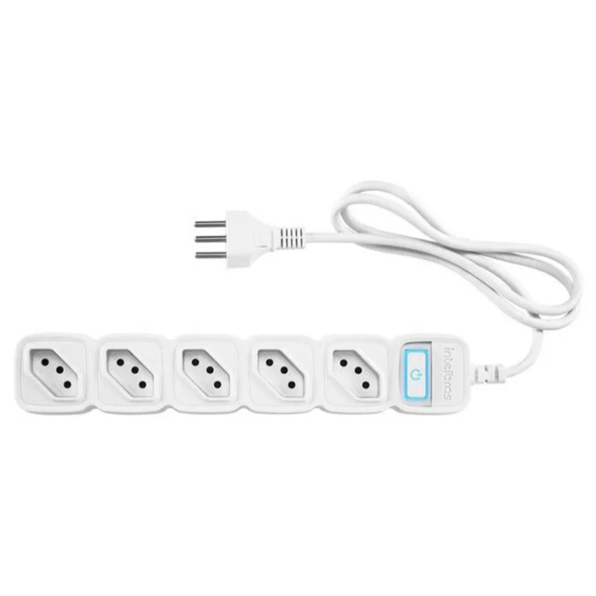 Protetor Eletrônico Wi-Fi Filtro de Linha 5 Tomadas EWS 305 BR Intelbras