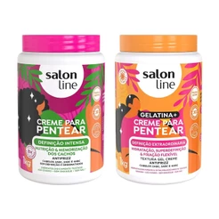 Kit Definição Intensa e Extraordinária com 2 Cremes para Pentear
