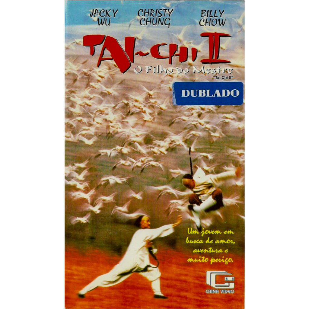 VHS/DVD Tai Chi 2 O FILHO DO MESTRE/Jacky Wu e Billy Chow/Dublado.