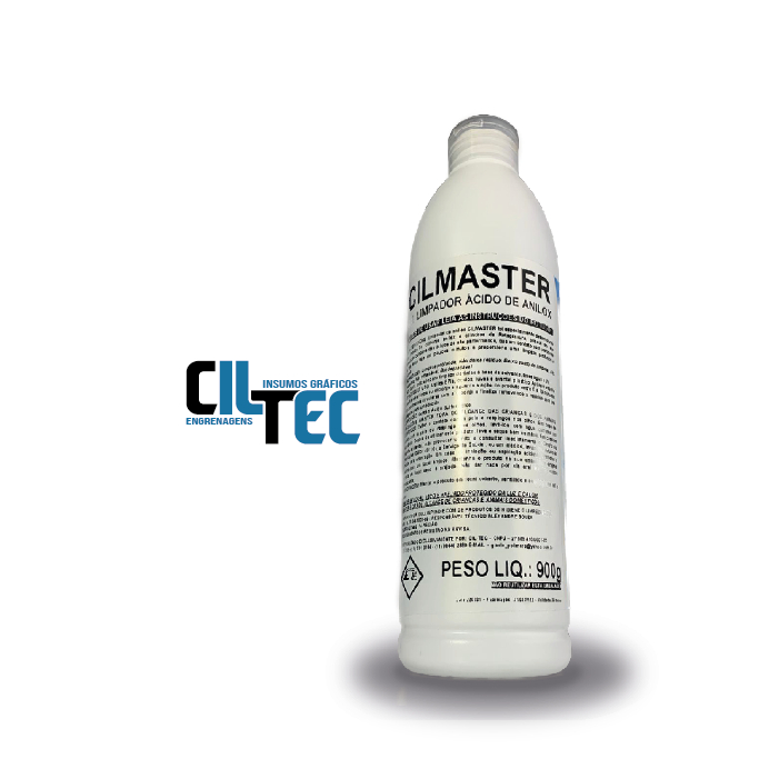 Limpador Ácido para Anilox Cilmaster 900g Ciltec Flexografia