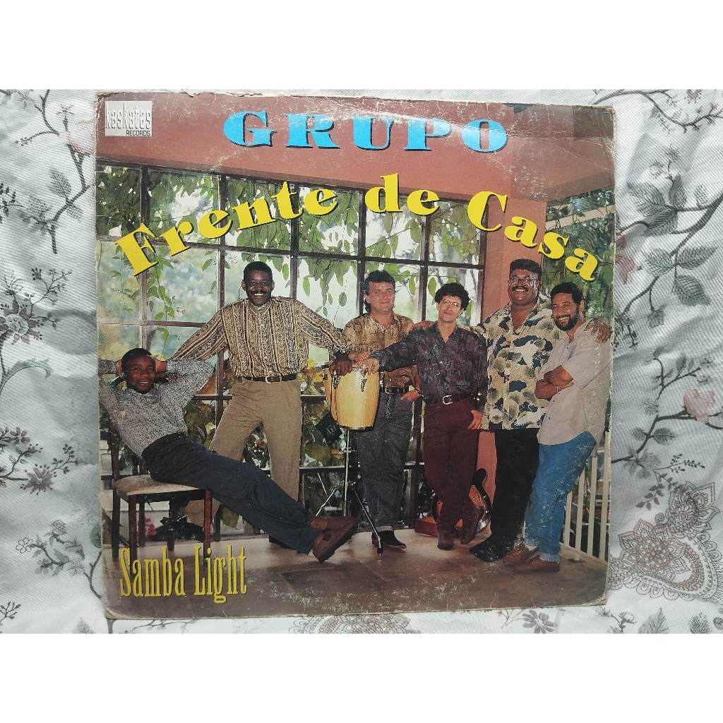 Lp Disco De Vinil - Grupo Frente De Casa - Samba Light - Vinil 1993