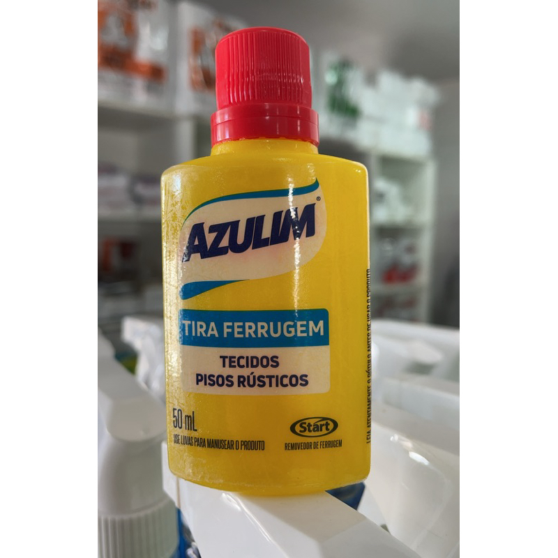 Azulim Tira Ferrugem 50ml - Eficiente e Biodegradável para Tecidos e Pisos