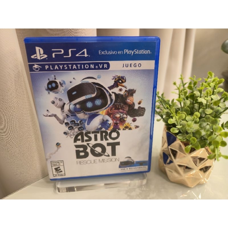 Astro Bot Rescue Mission para Ps4  óculos VR mídia física excelente estado