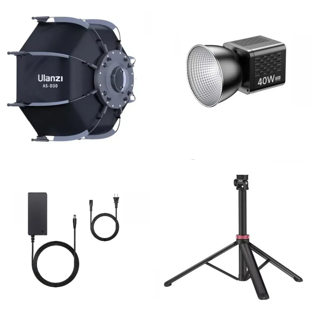 kit de luz de vídeo led Portátil Ulanzi L023 L024 RGB AS-L30 AS-D30 MT-79