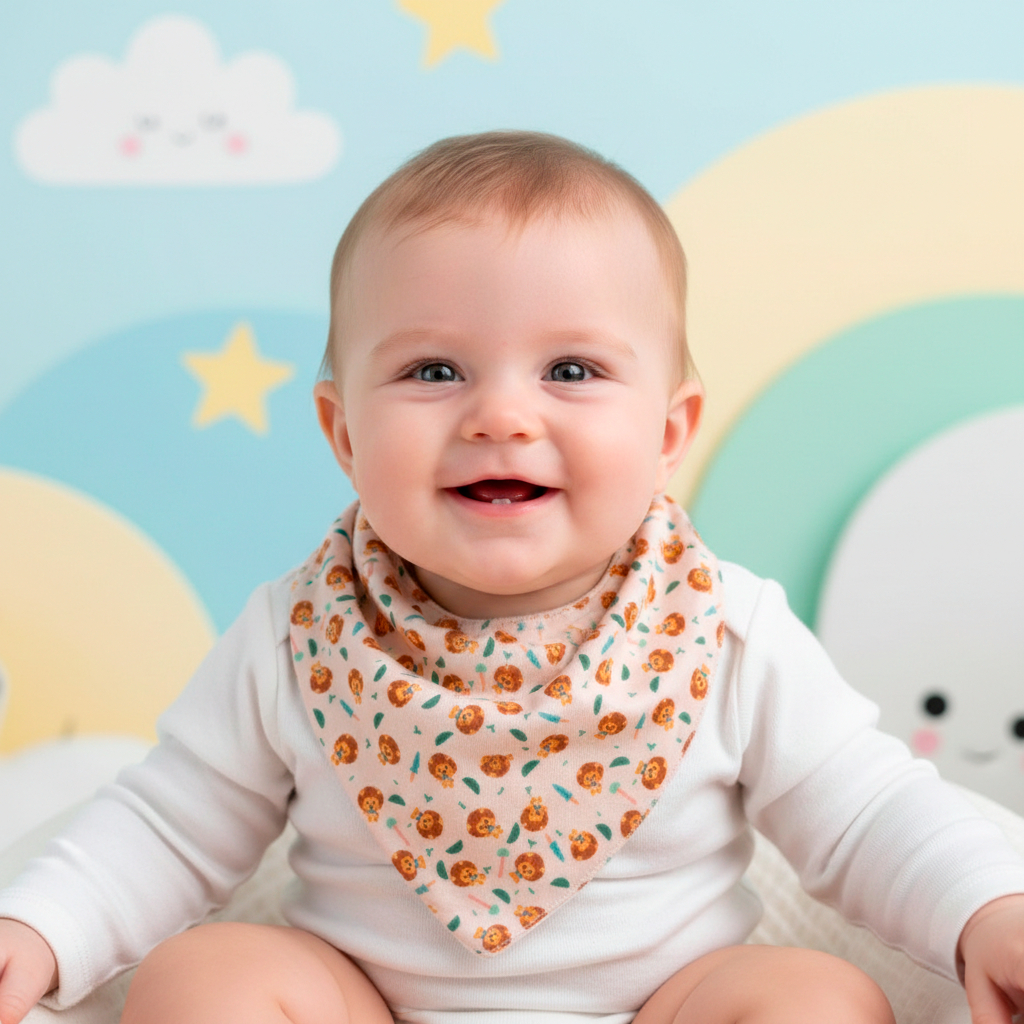 Imagem Kit com 2 Babadores Bandana - Tião