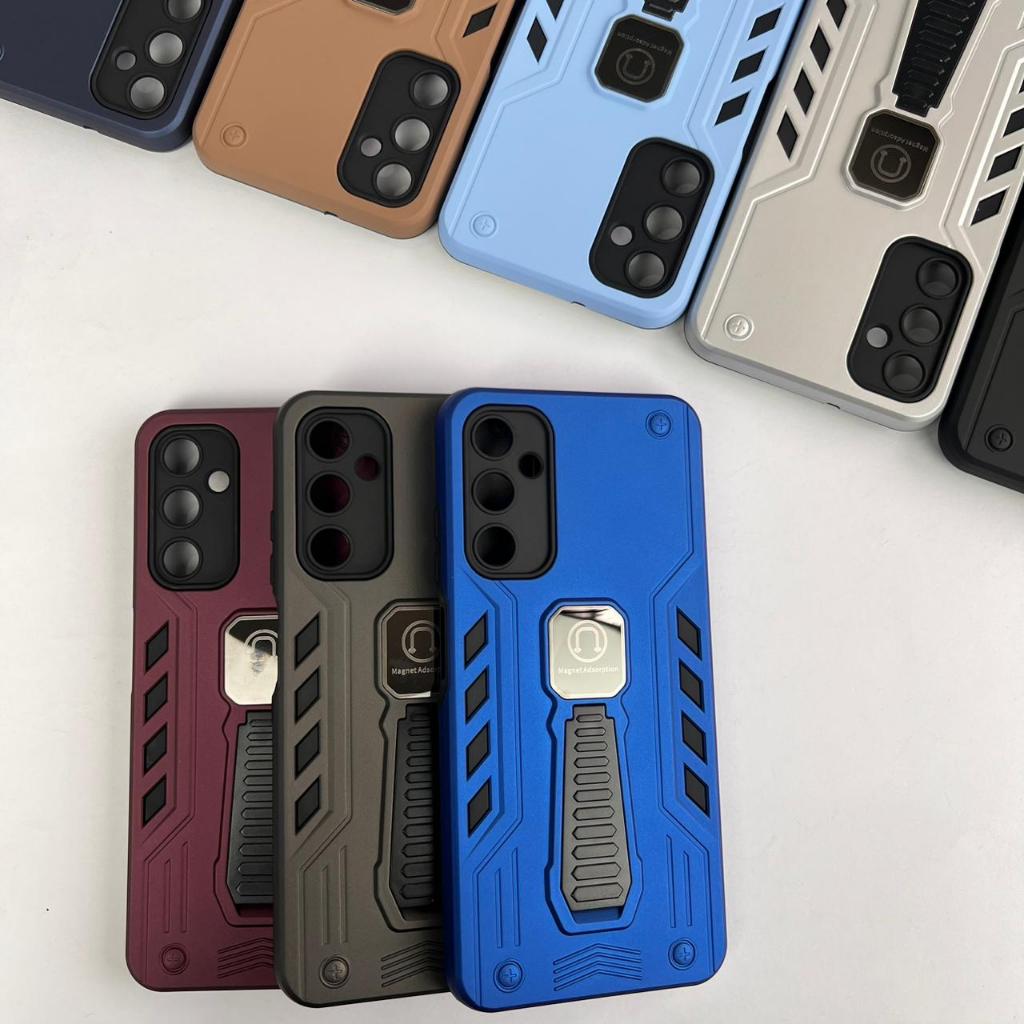 Capinha Anti-Impacto Magnética com Suporte Para Samsung A05s (CF66)