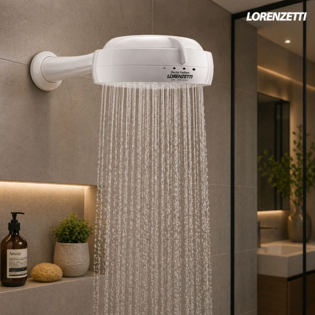 Ducha Chuveiro Fashion 220V/7500W Lorenzetti 220V - Original — imagem 2 de 2