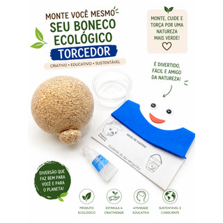 Boneco Ecológico Torcedor para Montar