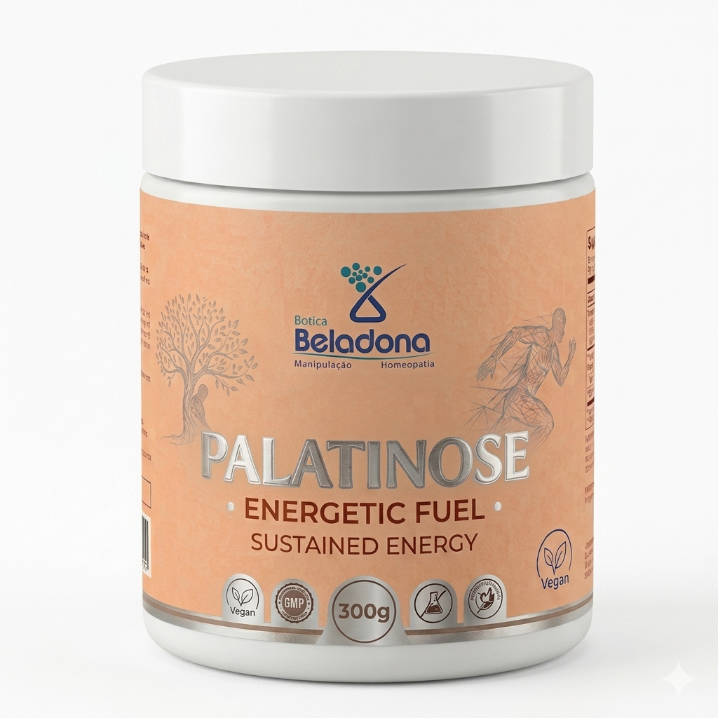 Palatinose 300g Isomaltulose Original | Pré Treino | Energia Gradual | Foco e Performance | Sem Açúcar