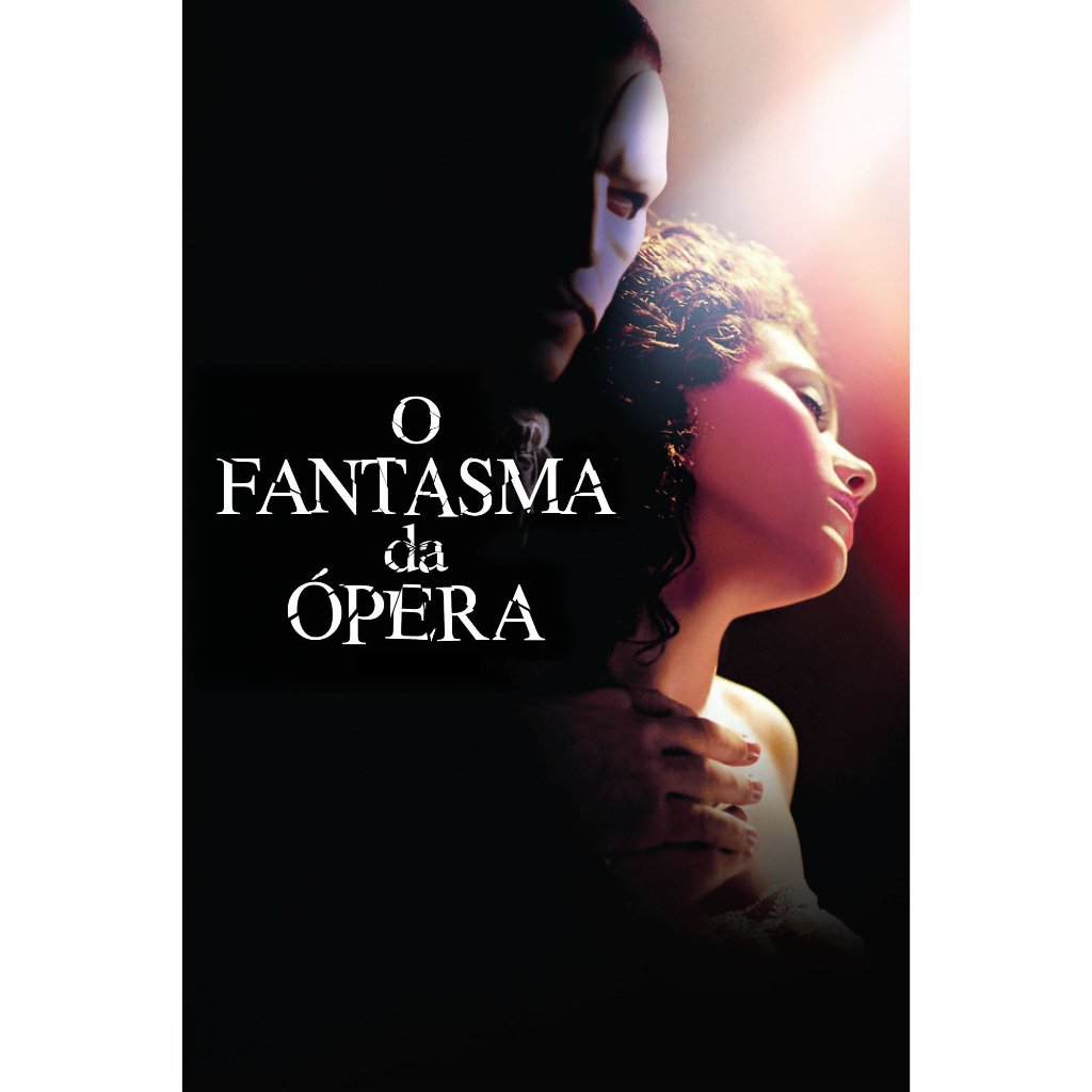 DVD O Fantasma da Ópera - 2004 - (Dual-Audio) - 1080p HD Por 25.99