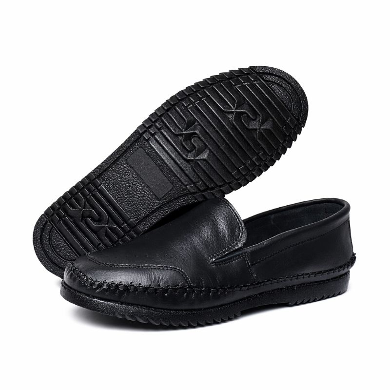 Mocassim Sapatilha Masculino em Couro Legitimo Dia a Dia