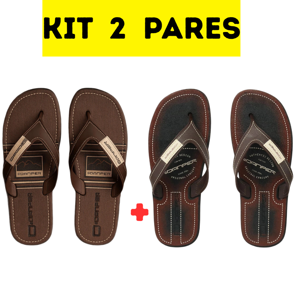Chinelo Sandalia Masculino Borracha Antiderrapante Leve Resistente Confortavel