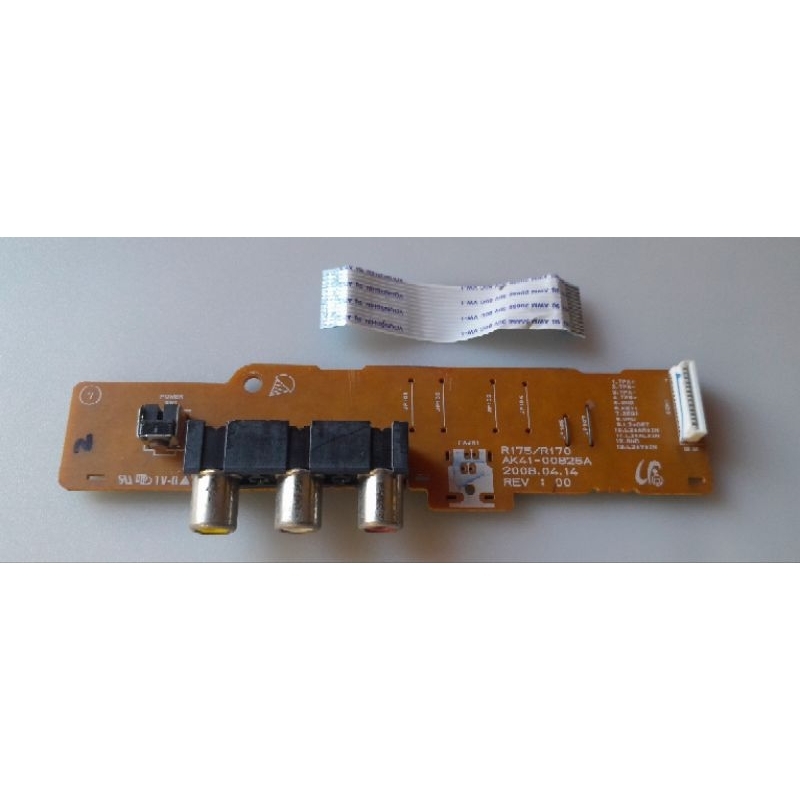 placa de áudio e vídeo DVD-r170 xaz Samsung