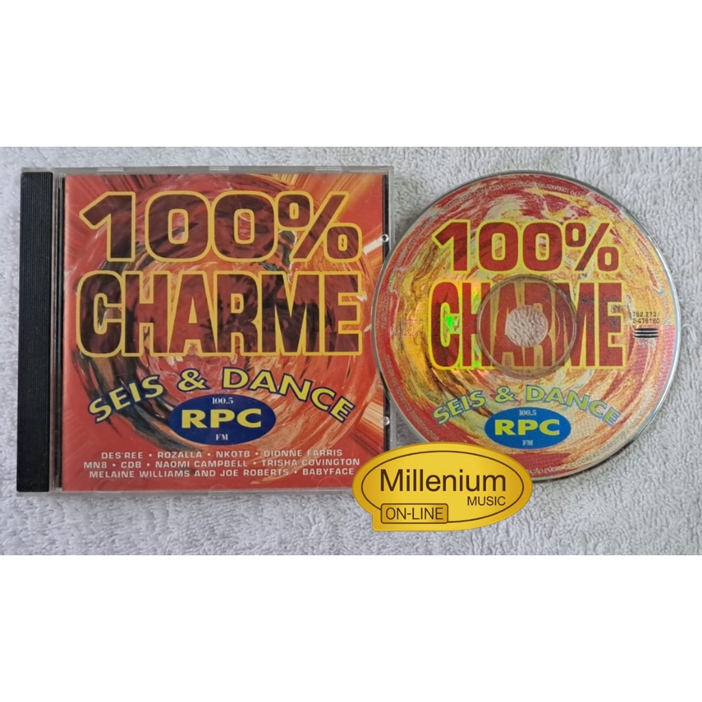 CD Corello DJ 100% Charme Seis & Dance 100,5 RPC FM 1994 Original Gravadora Colecionador Ótimo Estado