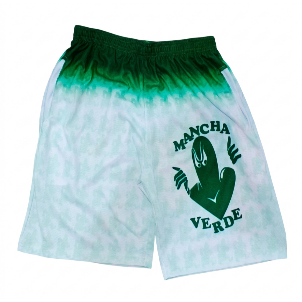 Short Bermuda Mancha Verde Torcida tamanho único