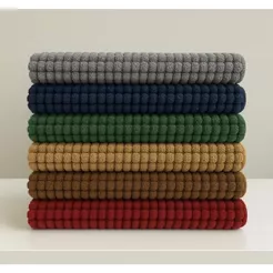 Tapete de Banheiro 40x60 Antiderrapante Absorvente Microfibra Bolinha Macarrão Macio Colorido