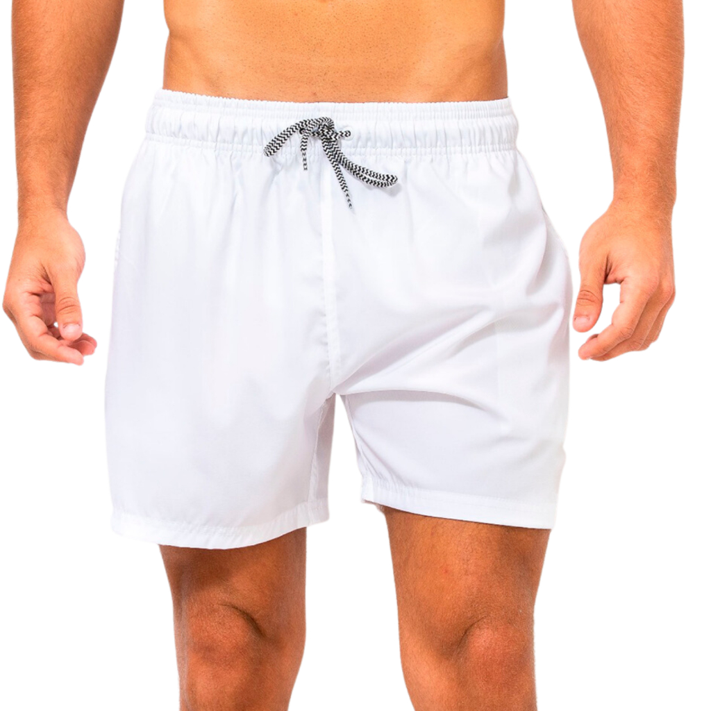 Short Masculino Tactel Elastano Secagem Rápida Academia Confortável Mauricinho Praia Verão Secagem Rápida