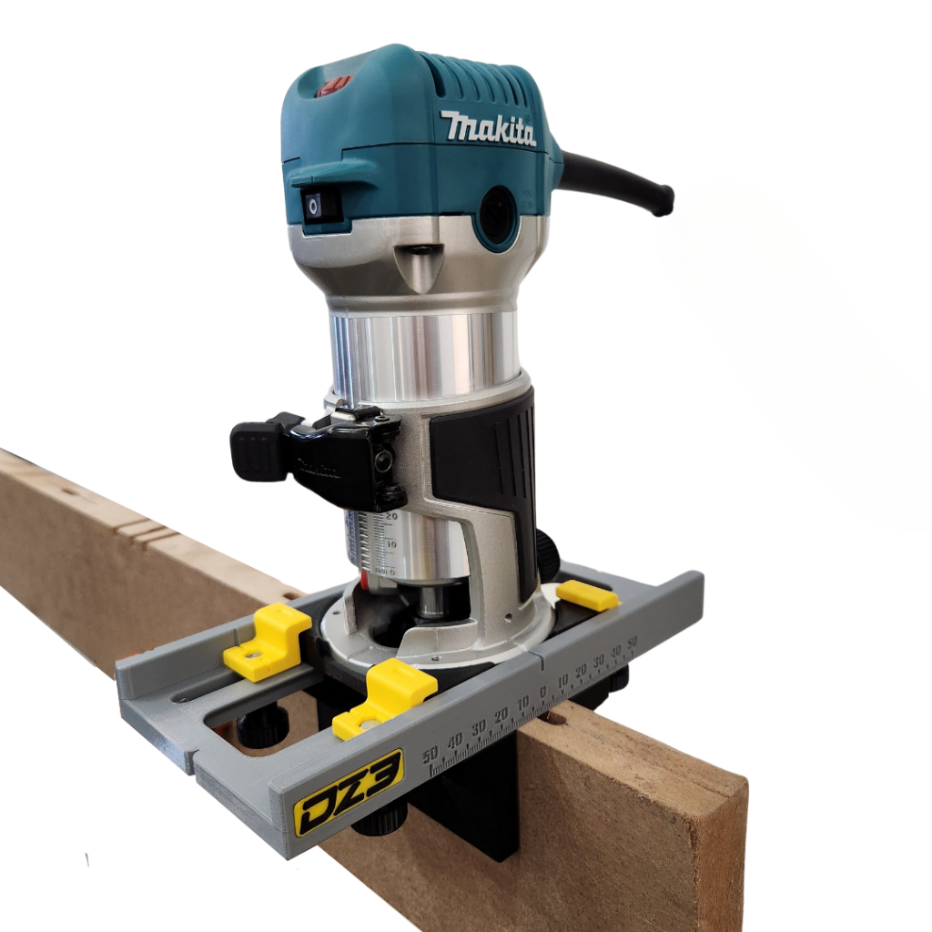 Gabarito Tupia 2 em 1 Makita RT0700 DRT50 Profissional para MDF