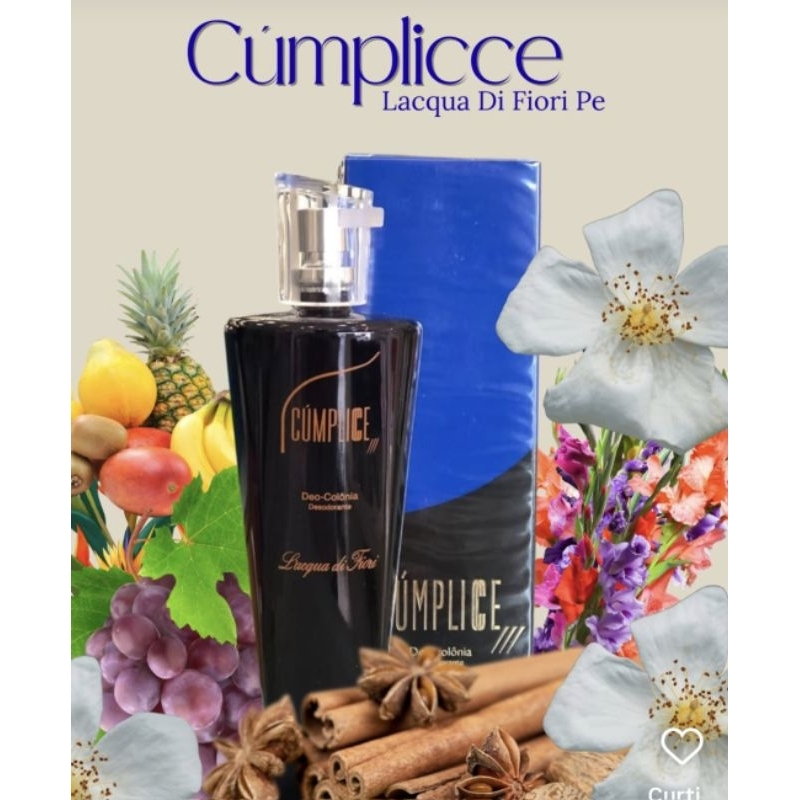 Perfume Cumplice 100ml L'acqua di Fiori