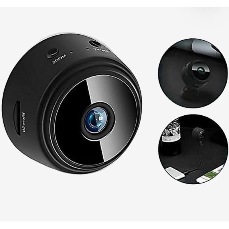 Mini Câmera HD Espiã Wifi Bateria A9 Visão Noturna Gravador Voz