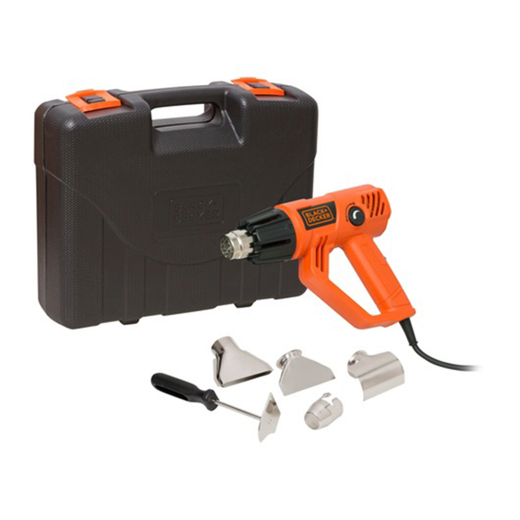 Kit Soprador Térmico Black+Decker HG2000K-BR 2 Temperaturas