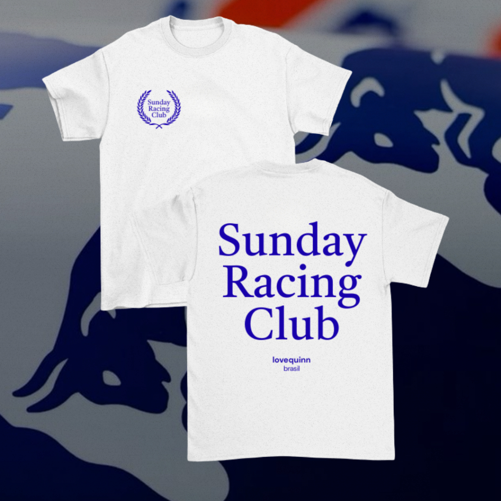 Camiseta Sunday Racing Club Red Bull Racing Williams F1 Team Oracle Motorsport Estética