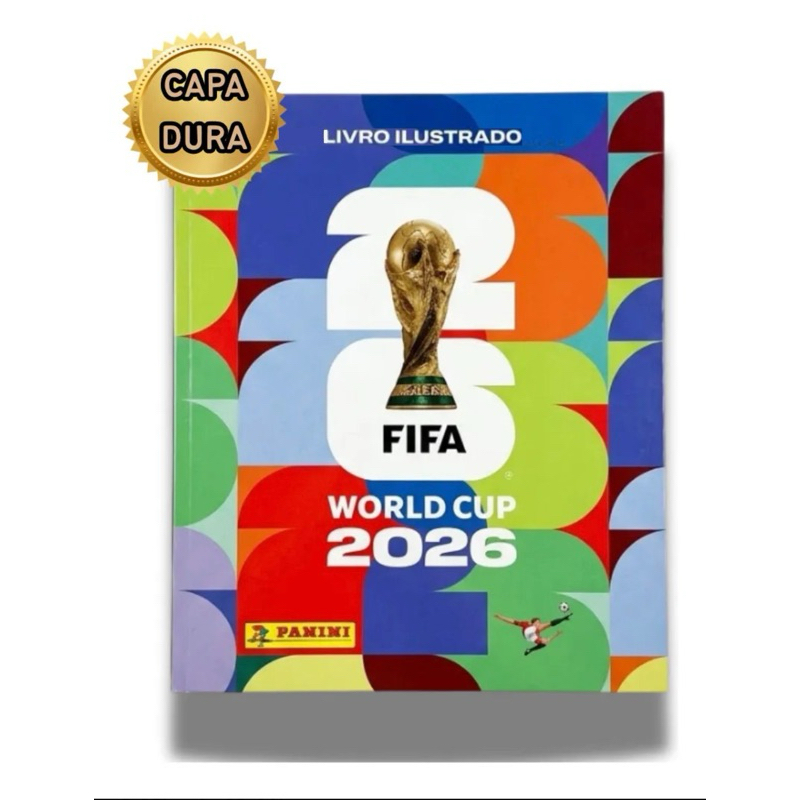 Álbum Capa Dura Copa do Mundo FIFA 2026 Capa Dura | Envio Imediato