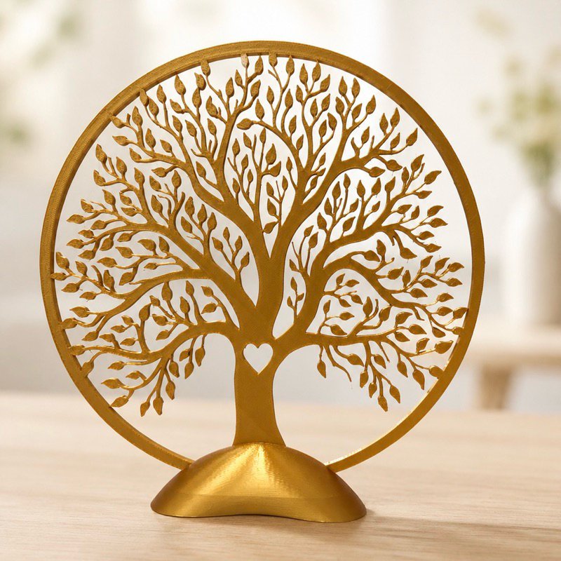 Árvore da Vida Decorativa 3D Elegância e Significado Casa Sala Presente Casamento Aniversário lembrancinha