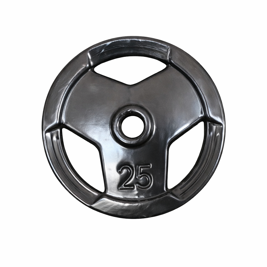 ANILHA 25KG SPORT EMBORRACHADA PARA MUSCULAÇÃO, FITNESS, ACADEMIA E TREINAMENTO PROFISSIONAL PREMIUM