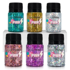 Glitter Gel Glow Power 35G - Colormake