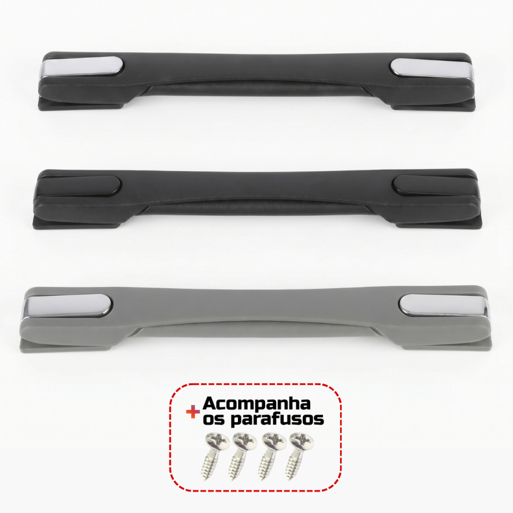 Alça para Mala de Viagem Reforçada - Substituição Simples - Modelo Universal - Acessório de Bagagem