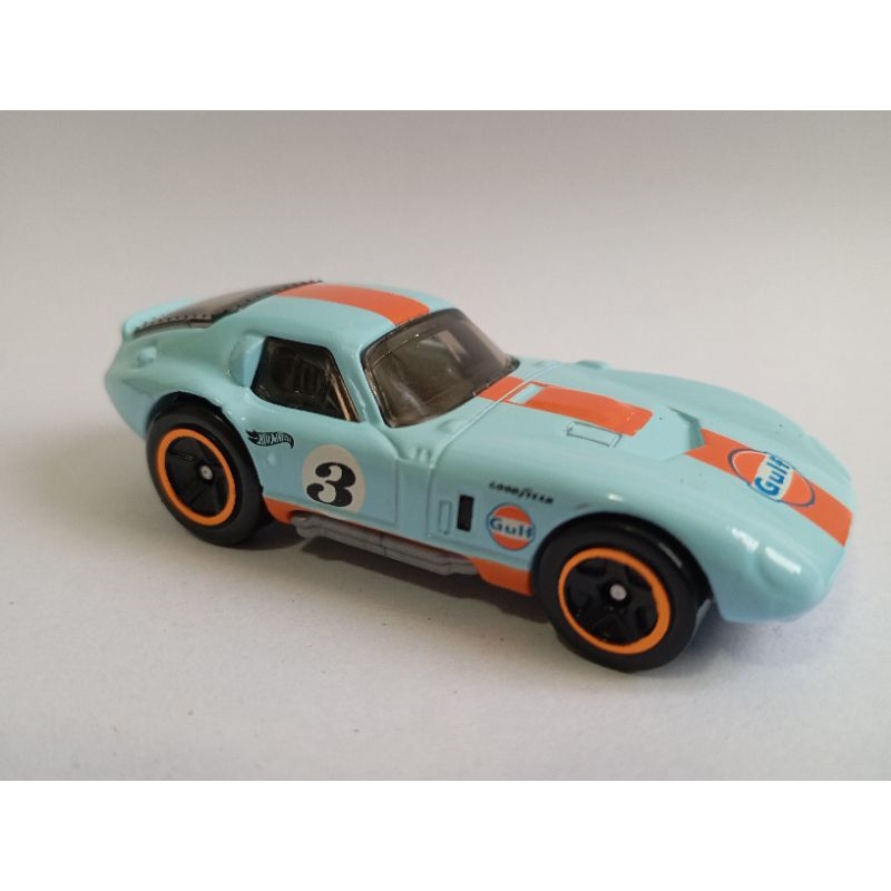Hot Wheels Shelby cobra Daytona coupê Gulf loose