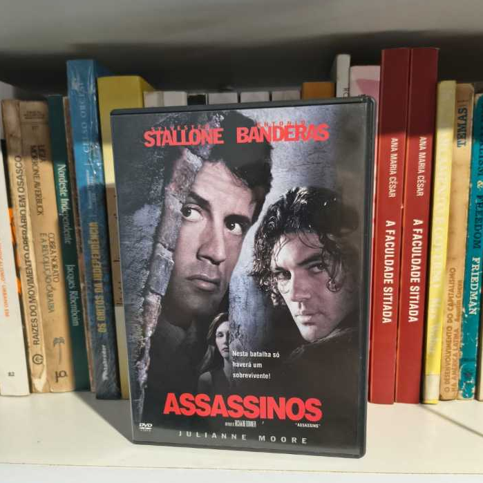DVD ASSASSINOS - SYLVESTER STALLONE - ANTONIO BANDERAS (LEGENDADO)