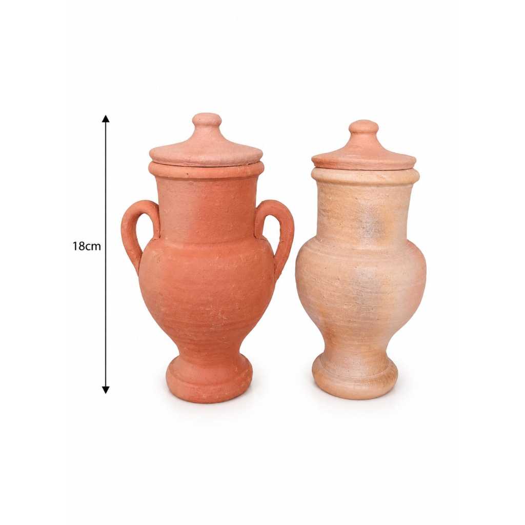 QUARTINHA DE BARRO 18CM UMBANDA E CANDOMBLÉ